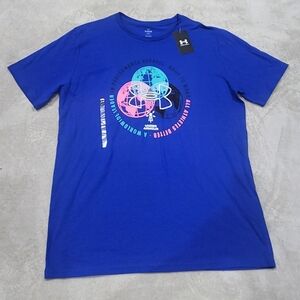 Under Armour Men's Vibrant Blue Graphic Tee